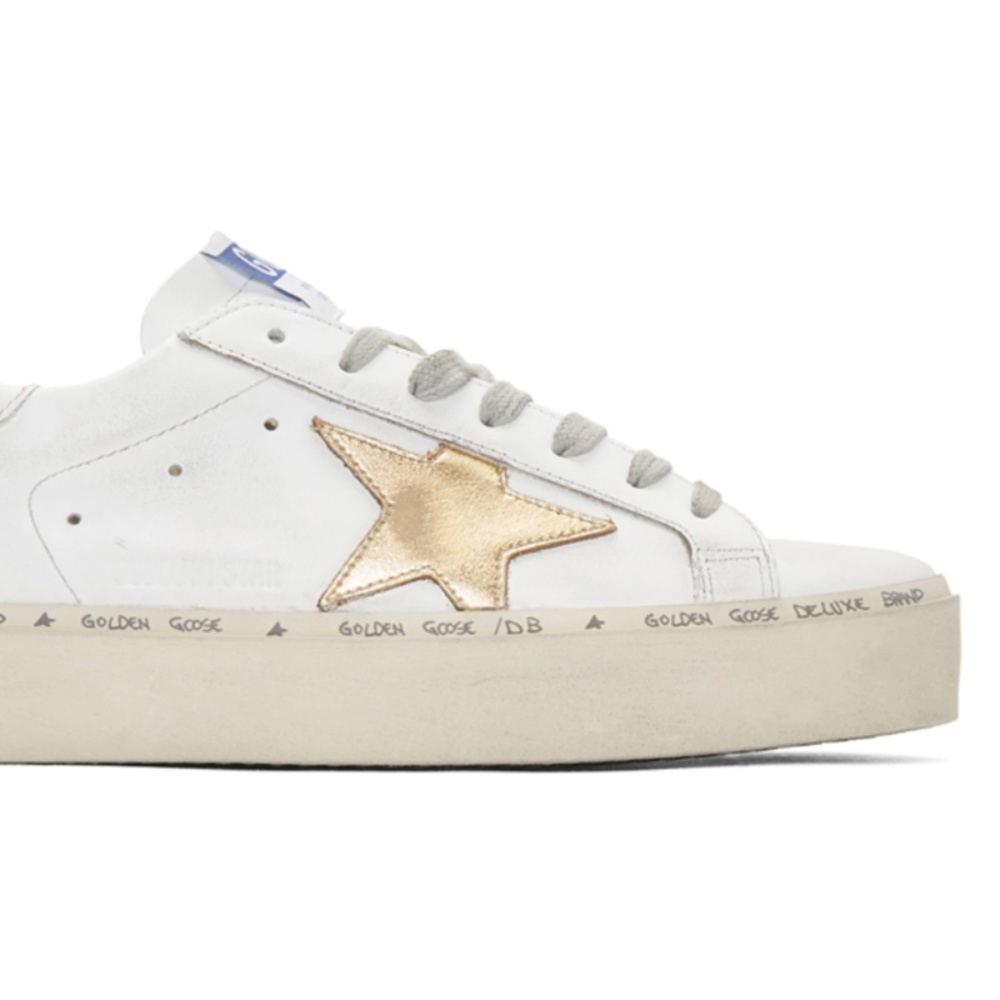 GOLDEN GOOSE HI STAR SHOES SIZE 10